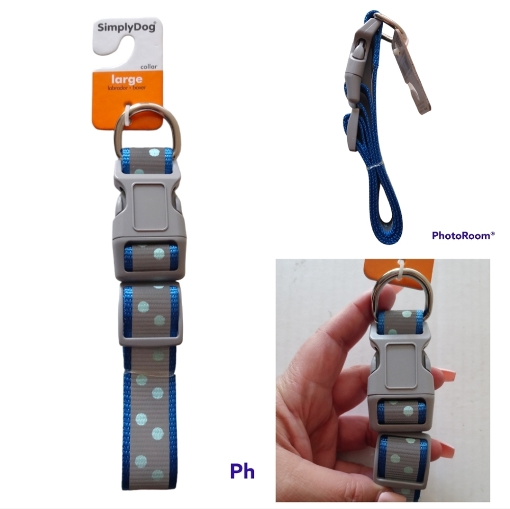 Simply Dog Polka Dot Collar.